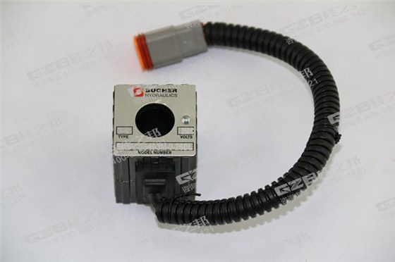 電磁閥線圈EMDV-08-N-3M-0-26DL 三一挖掘機(jī)配件 60060302