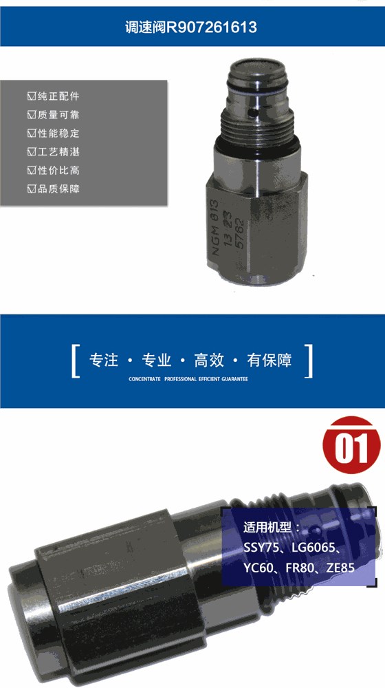挖掘機(jī)調(diào)速閥