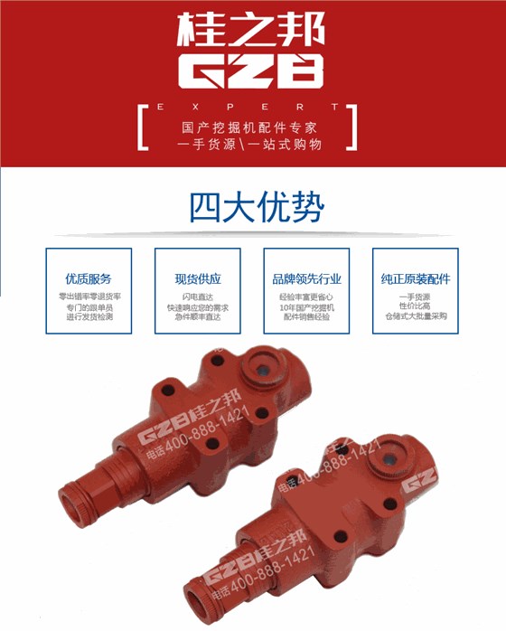 挖掘機(jī)邏輯閥組件