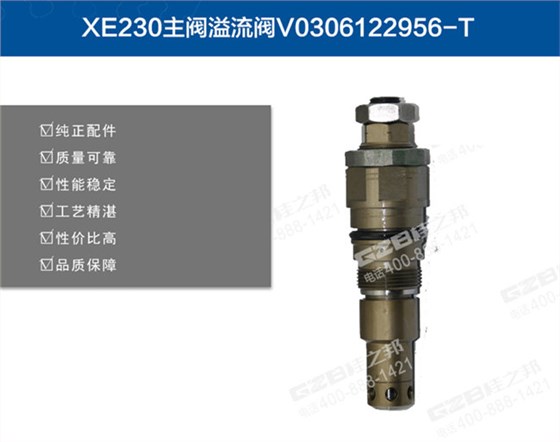 三一215挖掘機主溢流閥