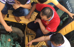 現(xiàn)場檢查故障及分析