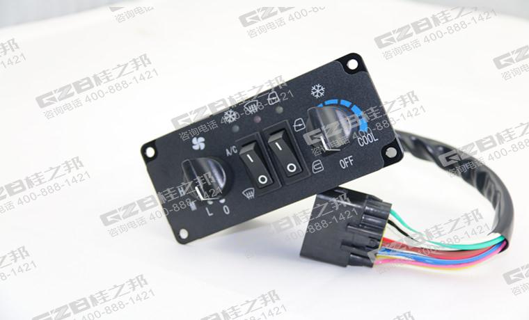 空調控制面板DC12V/KLG03J-017 柳工挖掘機配件 46C5003