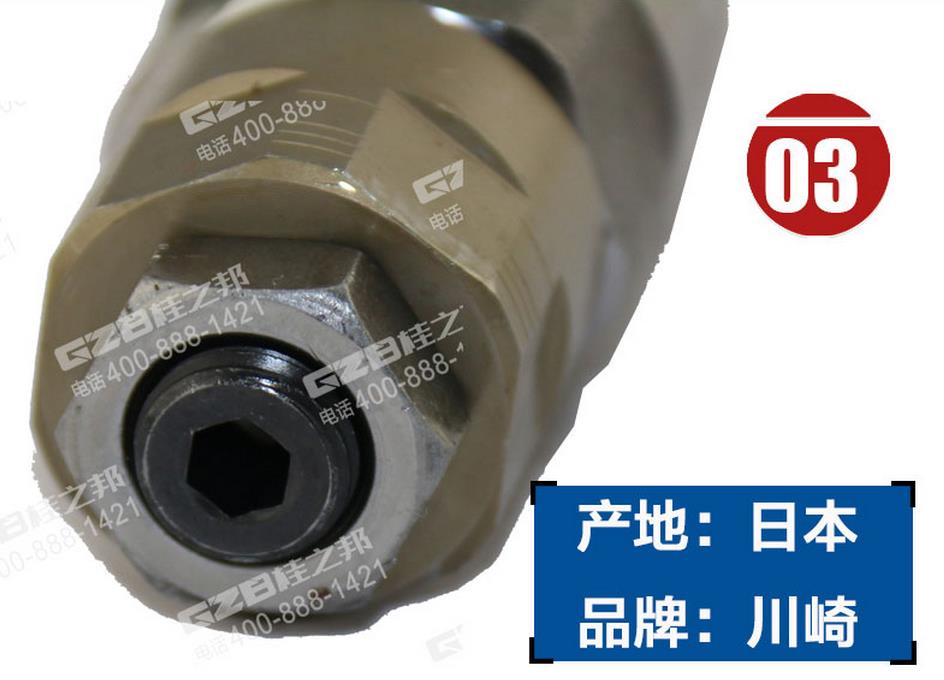 三一挖掘機(jī)主閥油口溢流閥