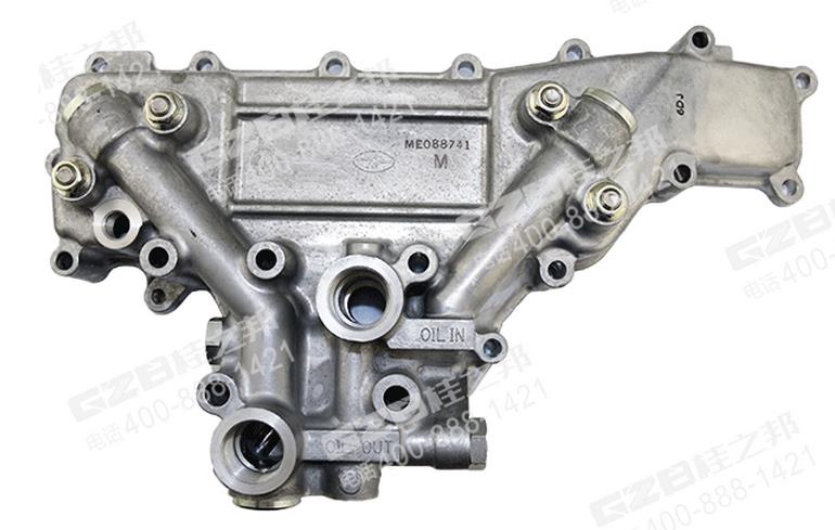 三一挖掘機(jī)三菱發(fā)動(dòng)機(jī)機(jī)油散熱器組件 三一挖掘機(jī)三菱發(fā)動(dòng)機(jī)機(jī)油散熱器組件