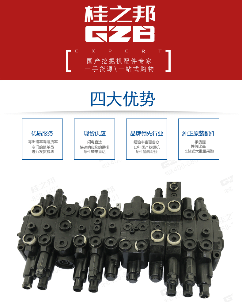 徐工挖掘機分配閥