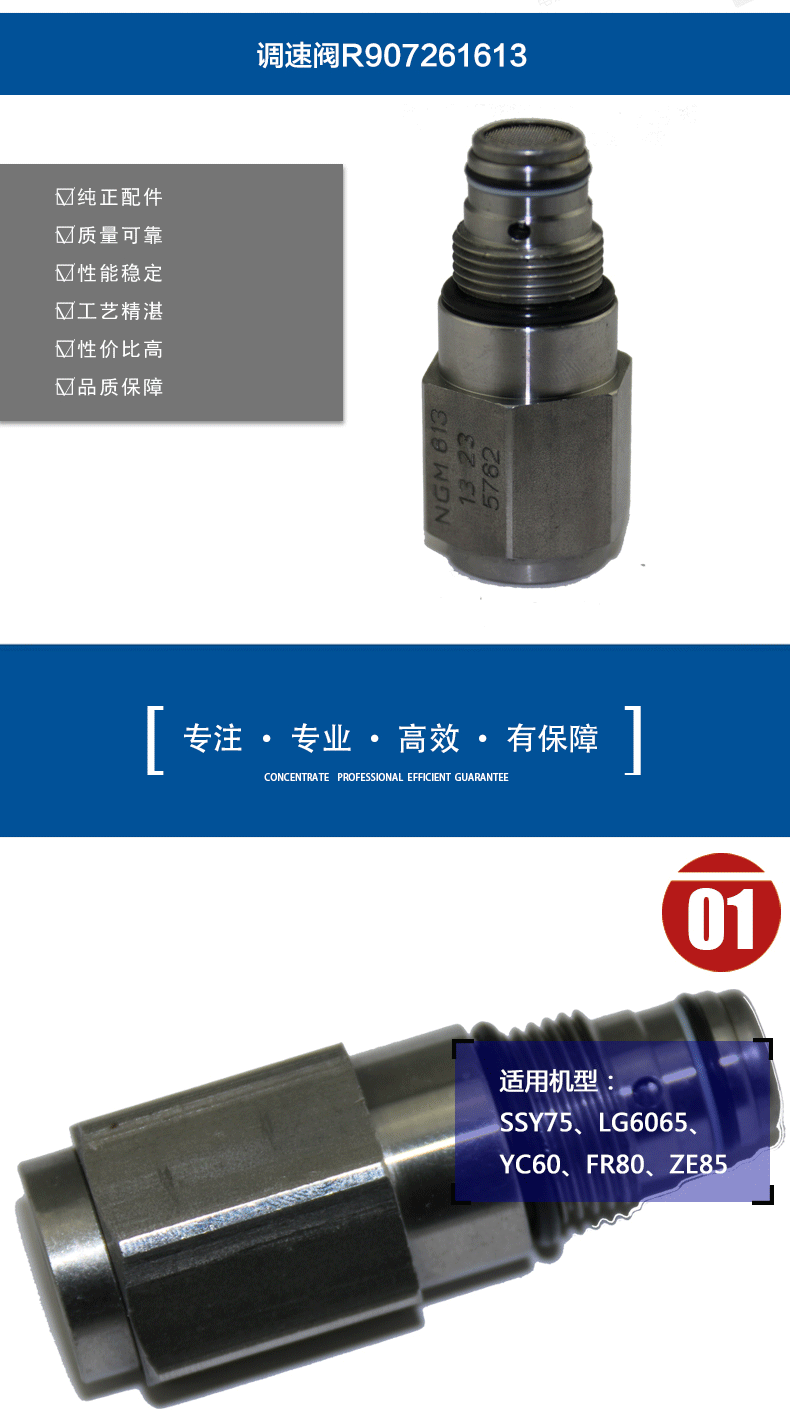 挖掘機(jī)調(diào)速閥