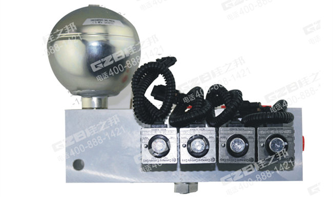 三一115挖機(jī)油源閥塊