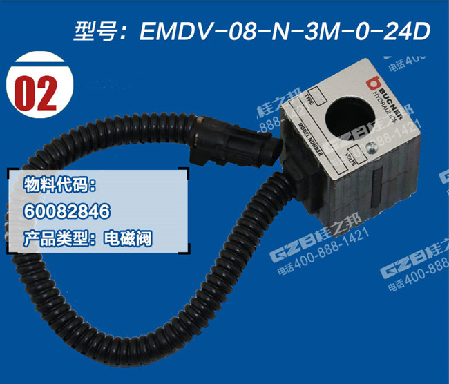 三一135挖機(jī)電磁閥線圈