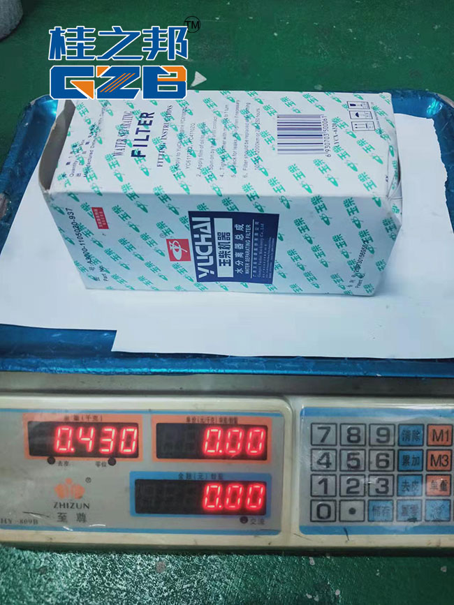 玉柴挖機柴油濾芯